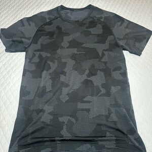lululemon athletica Dark Gray Camouflage Tee